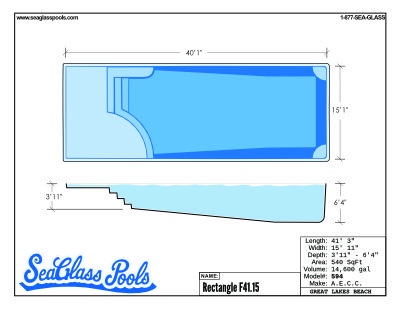 St George Pools - Custom Pool Plan