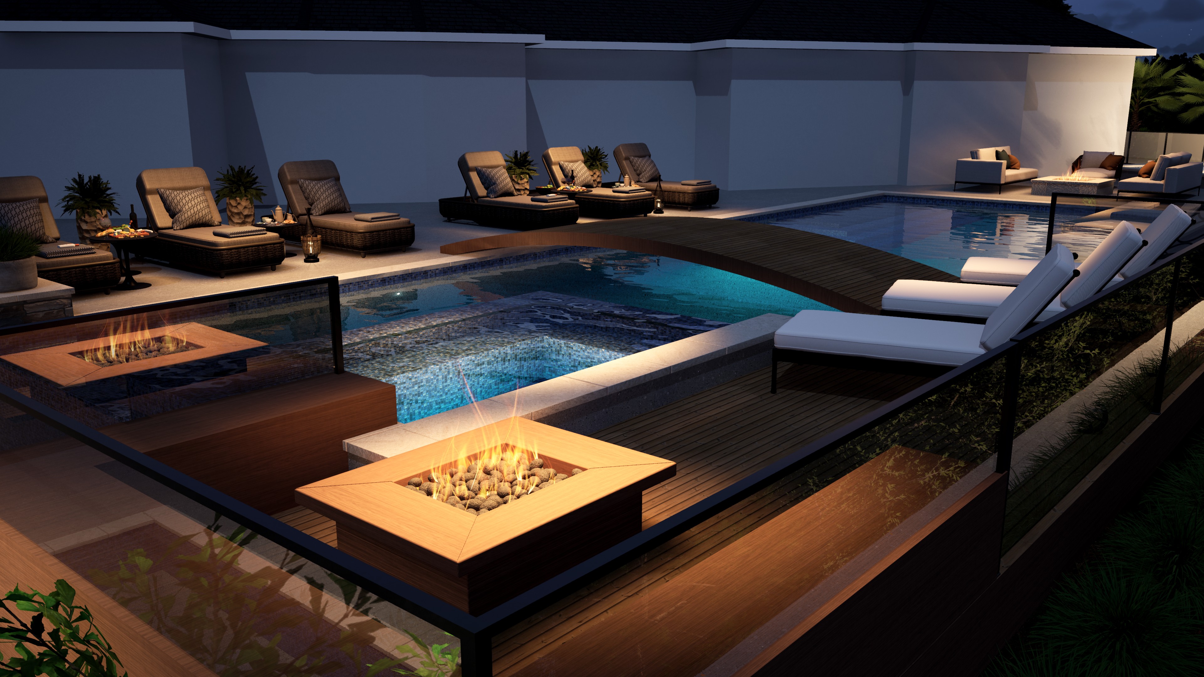 St George Pools - Custom 3D Rendering Pool Plans